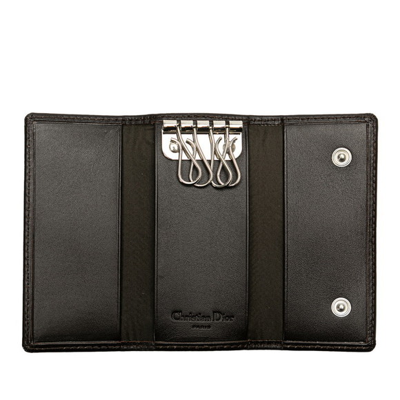 Dior Trotter Key Case PVC Brown - Picture 5 of 8